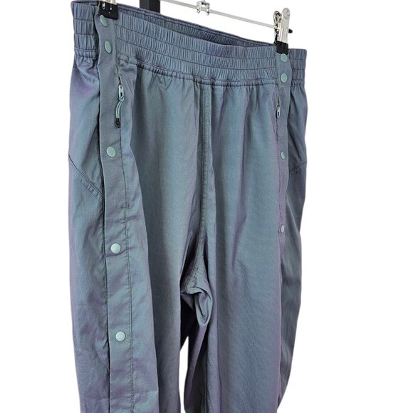 Lululemon Iridescent Tearaway Mid-Rise Track Pants, Pull On, Jogger, Size 6 - Picture 2 of 11